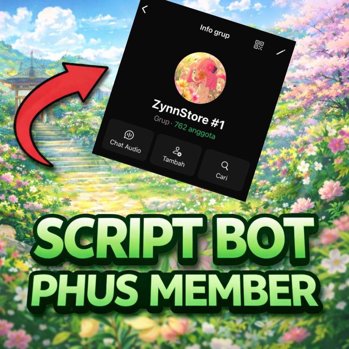 Script bot wa Phus member (JPM) TEKS